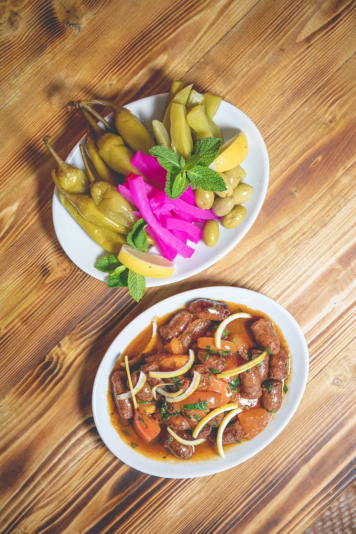 Cedrus Lebanese Cuisine Bayd Sujuk