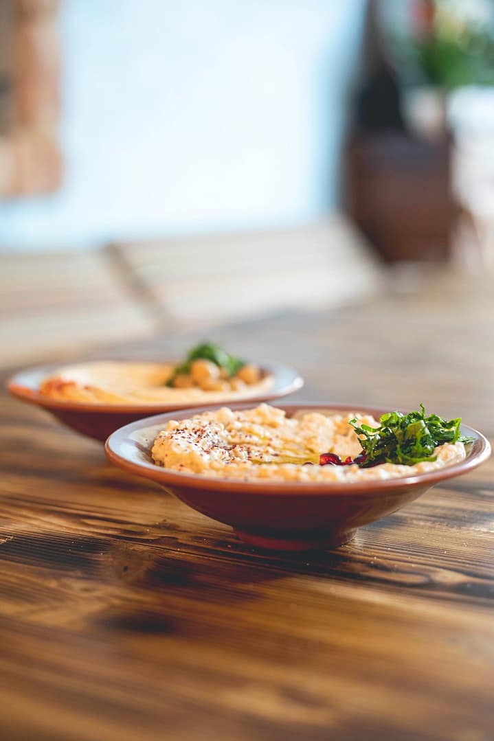 Cedrus Babaganoush and Hummus